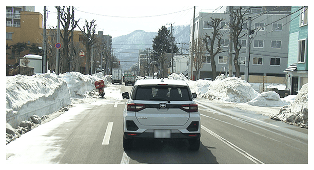 市街地でのインプレッション