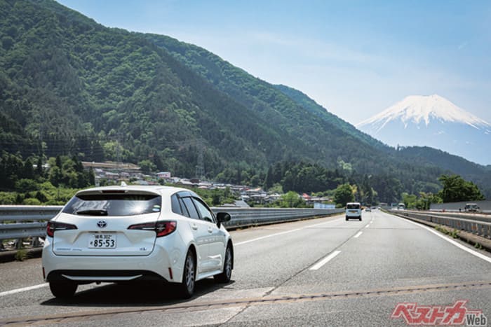 高速道路での安定感はバッチリ